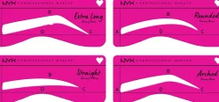 NYX PROFESSIONAL MAKEUP Zero to Brow Stencil Skinny Brows