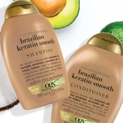 OgxBrazilian Keratin Shampoo 385 ml & Conditioner 385 ml