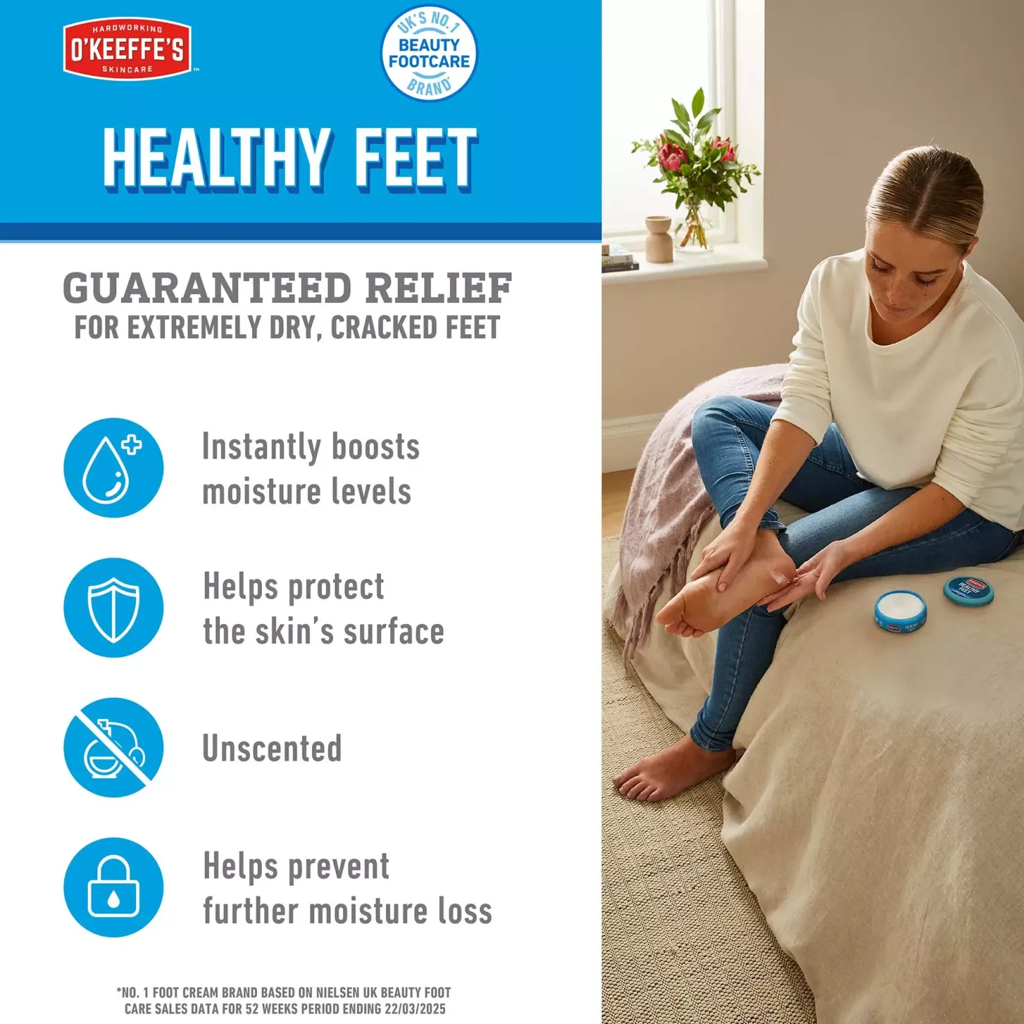 O´Keeffe´s Healthy Feet Foot Cream 91 g