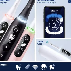 Oral B iO6 Duo Pack Black Lava / Pink Sand
