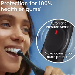 Oral B iO 2 Duo-pack Electric Toothbrushes Night Black & Forest Green