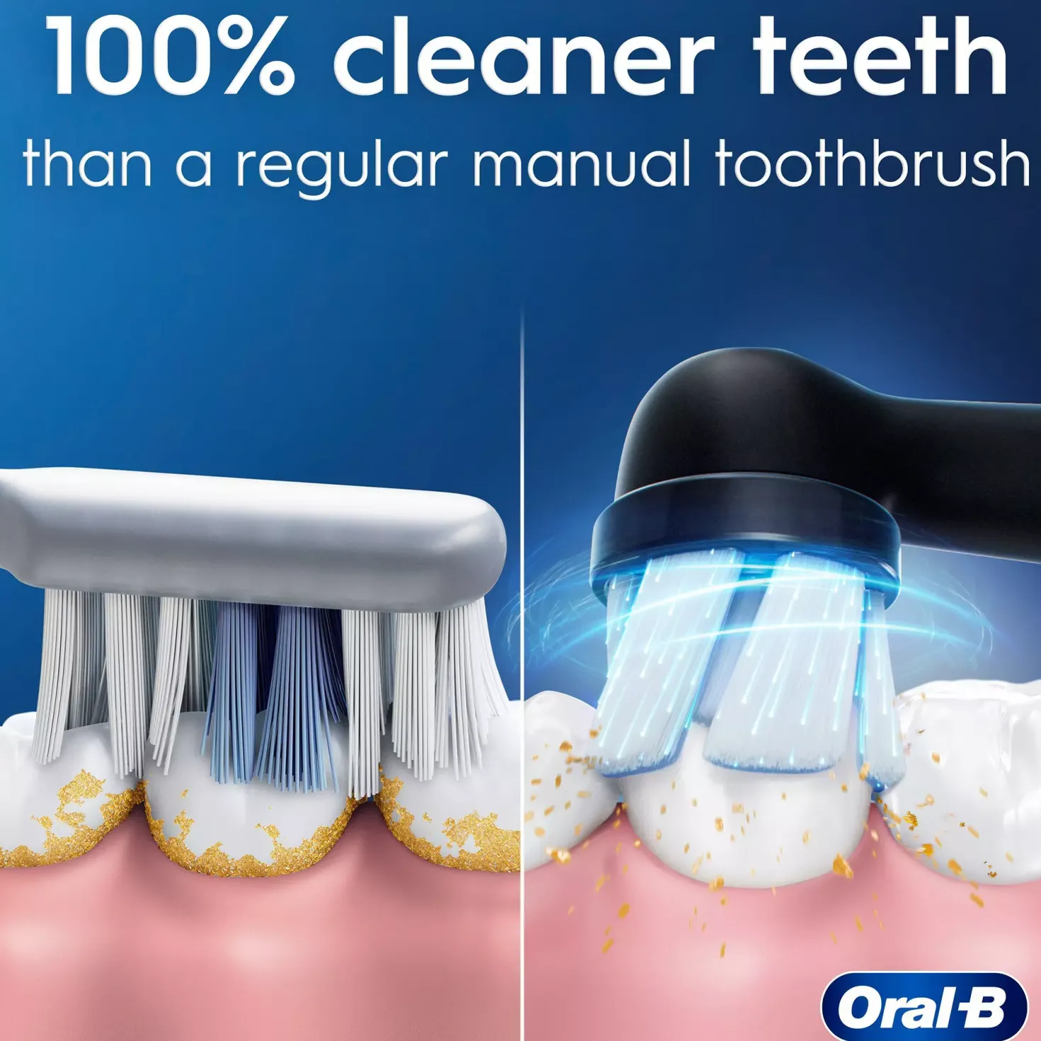 Oral B iO 2 Duo-pack Electric Toothbrushes Night Black & Forest Green