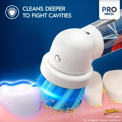 Oral B Pro Kids Electric Toothbrush 1 Brush head Marvel Spider-Man