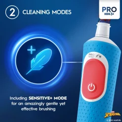 Oral B Pro Kids Electric Toothbrush 1 Brush head Marvel Spider-Man
