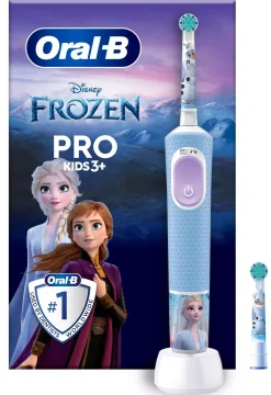 Oral B Pro Kids Electric Toothbrush 2 Brush heads Disney Frozen
