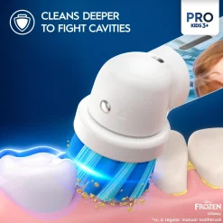 Oral B Pro Kids Electric Toothbrush 2 Brush heads Disney Frozen