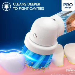 Oral B Pro Kids Frozen Electric Toothbrush Designed By Braun
