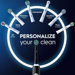 Oral B Pro Series 1 Electric Toothbrush Black Black