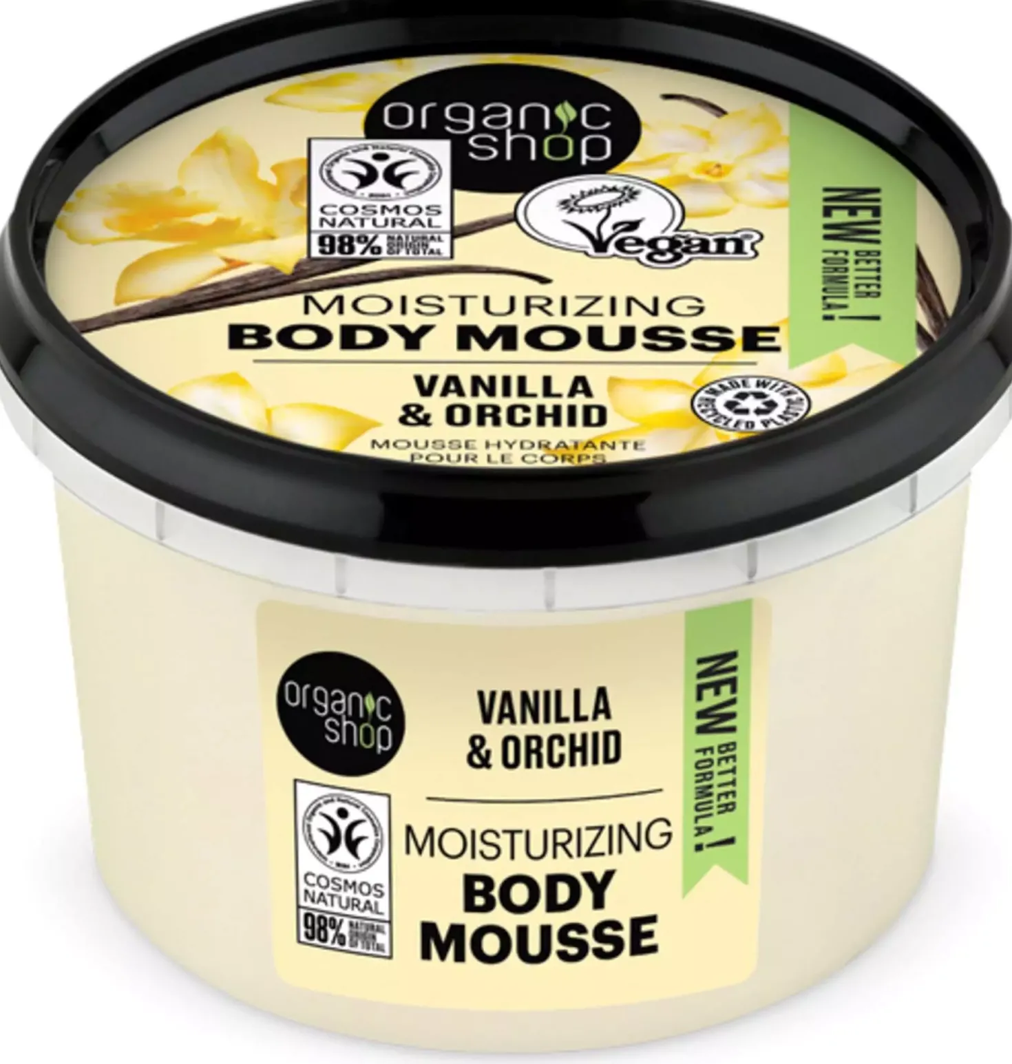Organic Shop Body Mousse Vanilla & Orchid 250 ml