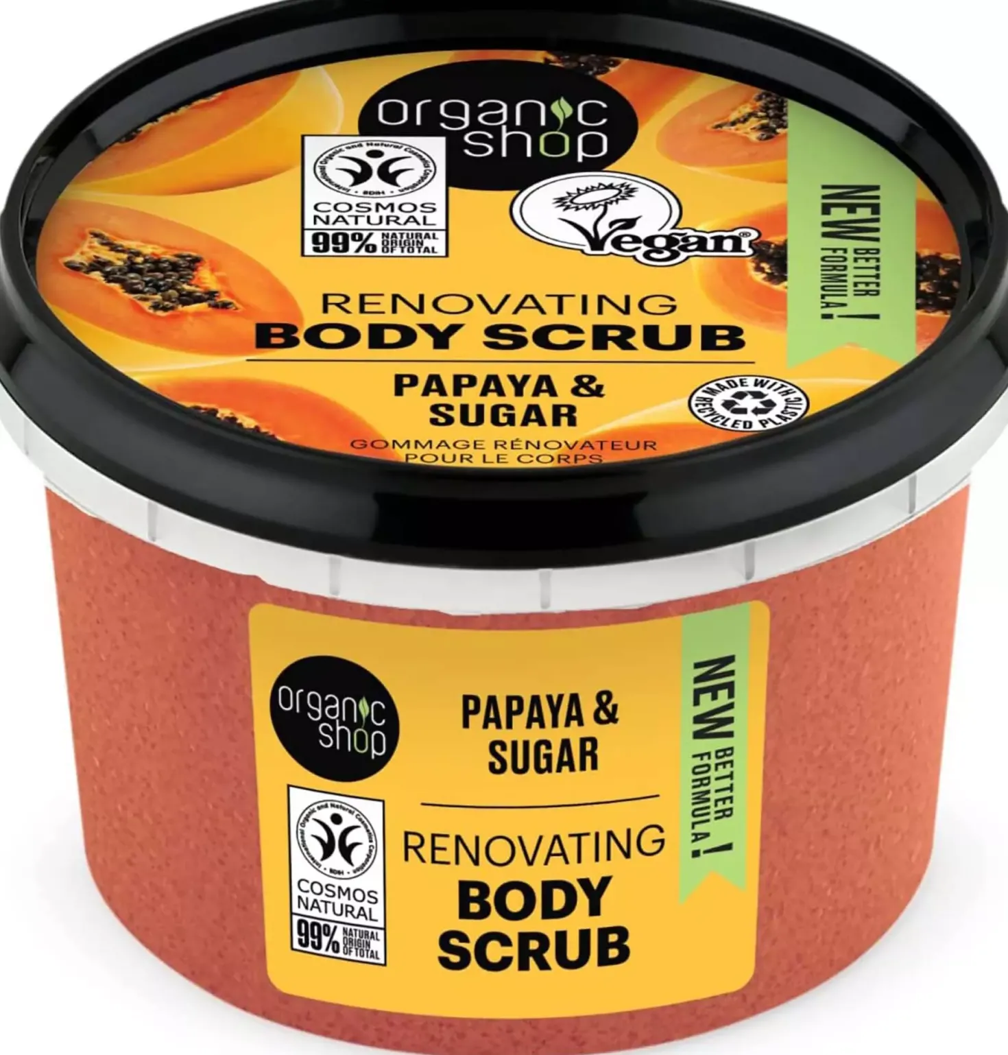 Organic Shop Body Scrub Papaya & Sugar 250 ml