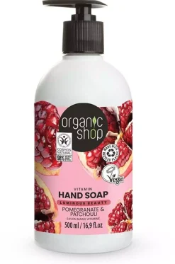 Organic Shop Hand Soap Pomegranate and Patchouli 500 ml