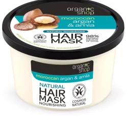 Organic Shop Nourishing Hair Mask Argan & Amla 250 ml
