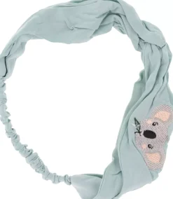Parsa BeautyNature Kids Karlo Headband In Bamboo Viscose With Koala Apricot
