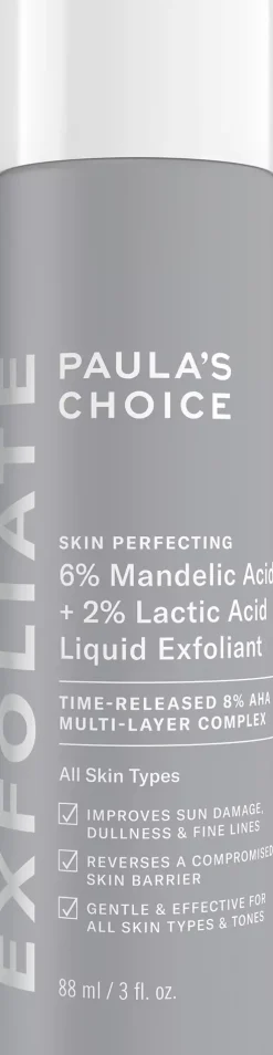 Paula´s ChoiceSkin Perfecting 6% Mandelic Acid + 2% Lactic Acid Liquid Exfoliant 88 ml