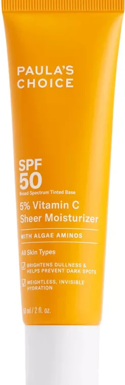 Paula´s ChoiceSkin Shield + 5% Vitamin C Sheer Moisturizer SPF 50 60 ml