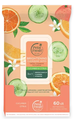 Petal FreshPure Brightening Cucumber & Citrus Cleansing Wipes