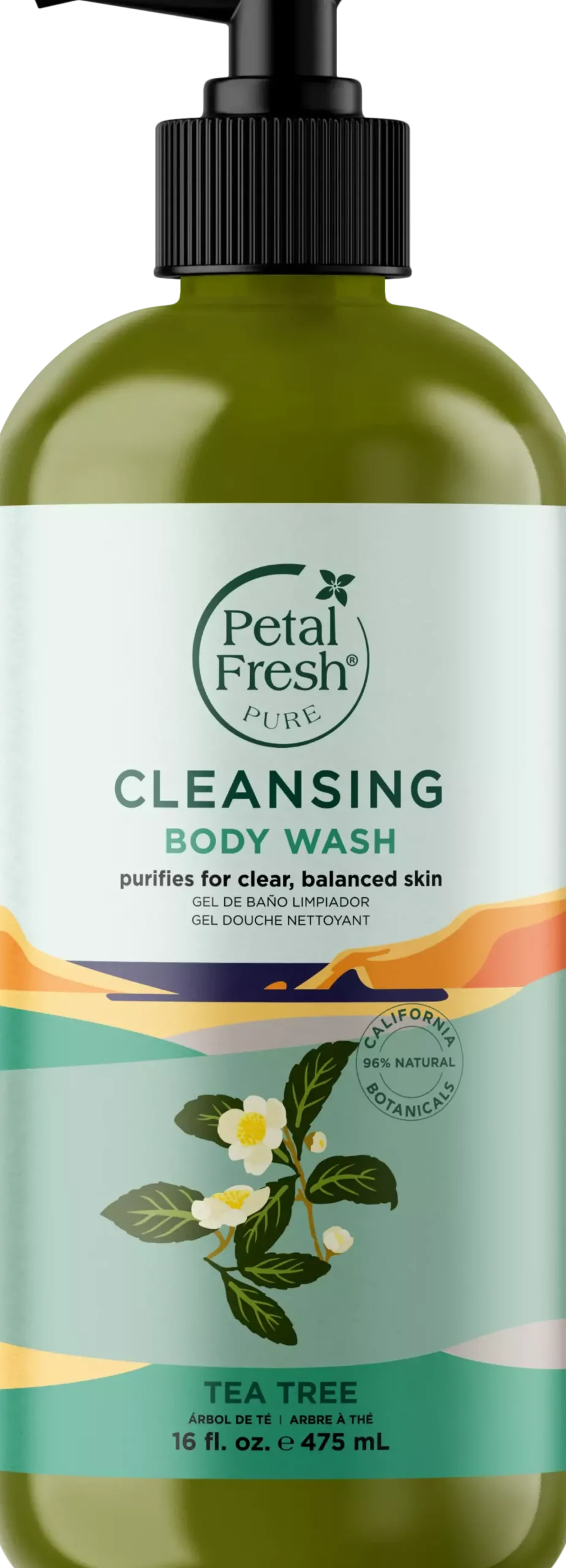 Petal FreshPure Tea Tree Body Wash 473 ml