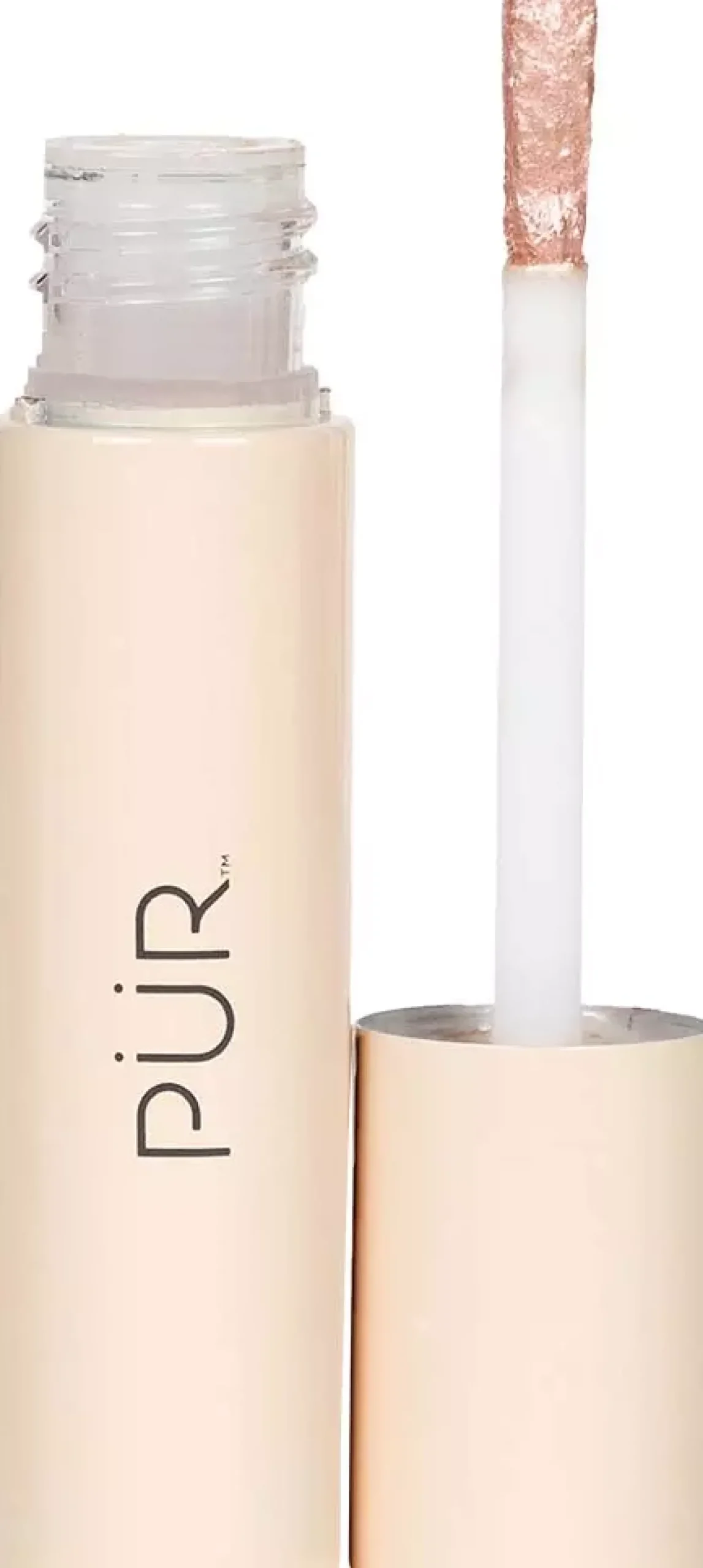 PÜR Cosmetics On Point Tint Creamy Eyeshadow & Primer with Peptides Cashmere