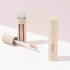 PÜR Cosmetics On Point Tint Creamy Eyeshadow & Primer with Peptides Cashmere