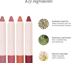 PÜR Cosmetics Silky Pout Creamy Lip Chubby Blushing Rosé