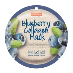 Purederm Blueberry Collagen Mask-C 18 g