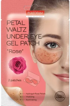 Purederm Petal Waltz Under Eye Gel Patch "Rose" 7 g