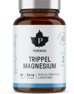 Pureness Trippel Magnesium 120 stk
