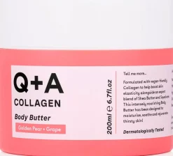 Q+A Collagen Body Butter 200 ml