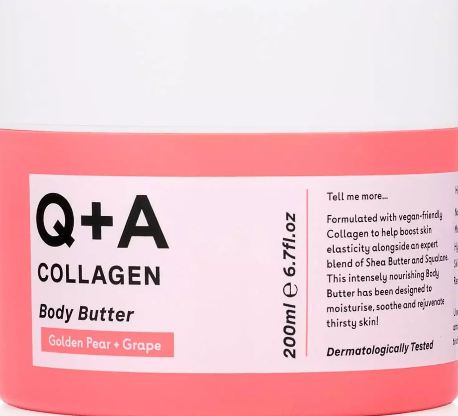 Q+A Collagen Body Butter 200 ml