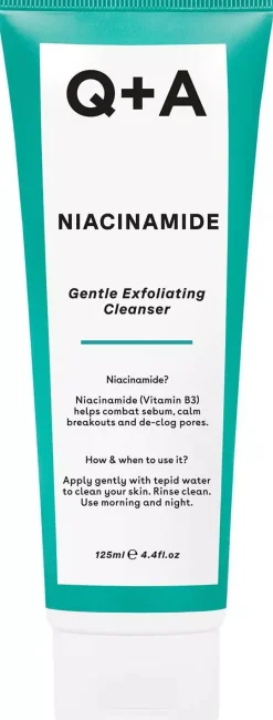 Q+A Niacinamide Gel Cleanser 125 ml