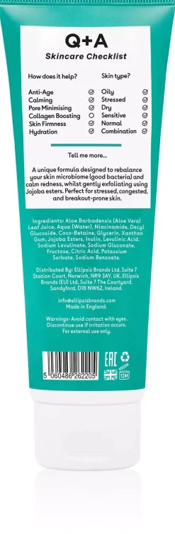 Q+A Niacinamide Gel Cleanser 125 ml
