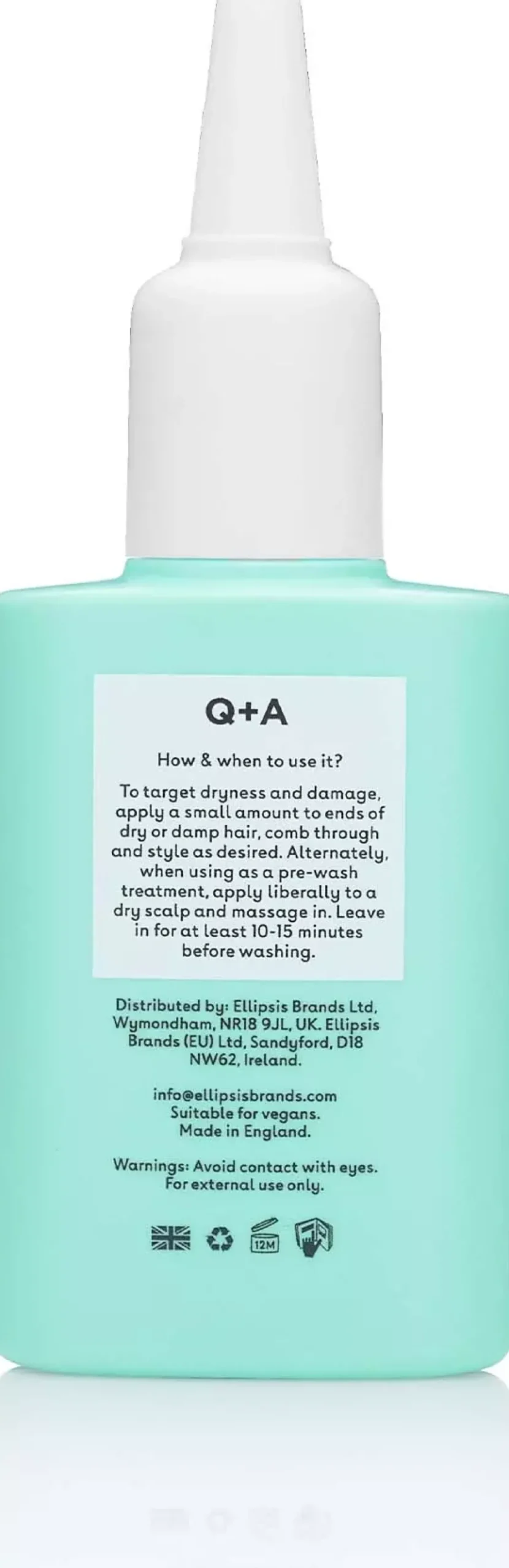 Q+A Nourishing Hair + Scalp Oil 50 ml