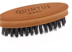 Quintus MMXV Small Beard Brush Pearwood Wild Boar Bristles