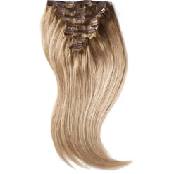 Rapunzel of Sweden Classic Clip-ins Straight / Medium Volume / 7 pieces 40 cm Dark Ashy Blonde Balayage B2.6/10.8