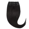 Rapunzel of Sweden Classic Clip-ins Straight / Light Volume / 3 pieces 40 cm 1.2 Black Brown