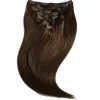 Rapunzel of Sweden Classic Clip-ins Straight / Medium Volume / 7 pieces 40 cm 2.3 Chocolate Brown