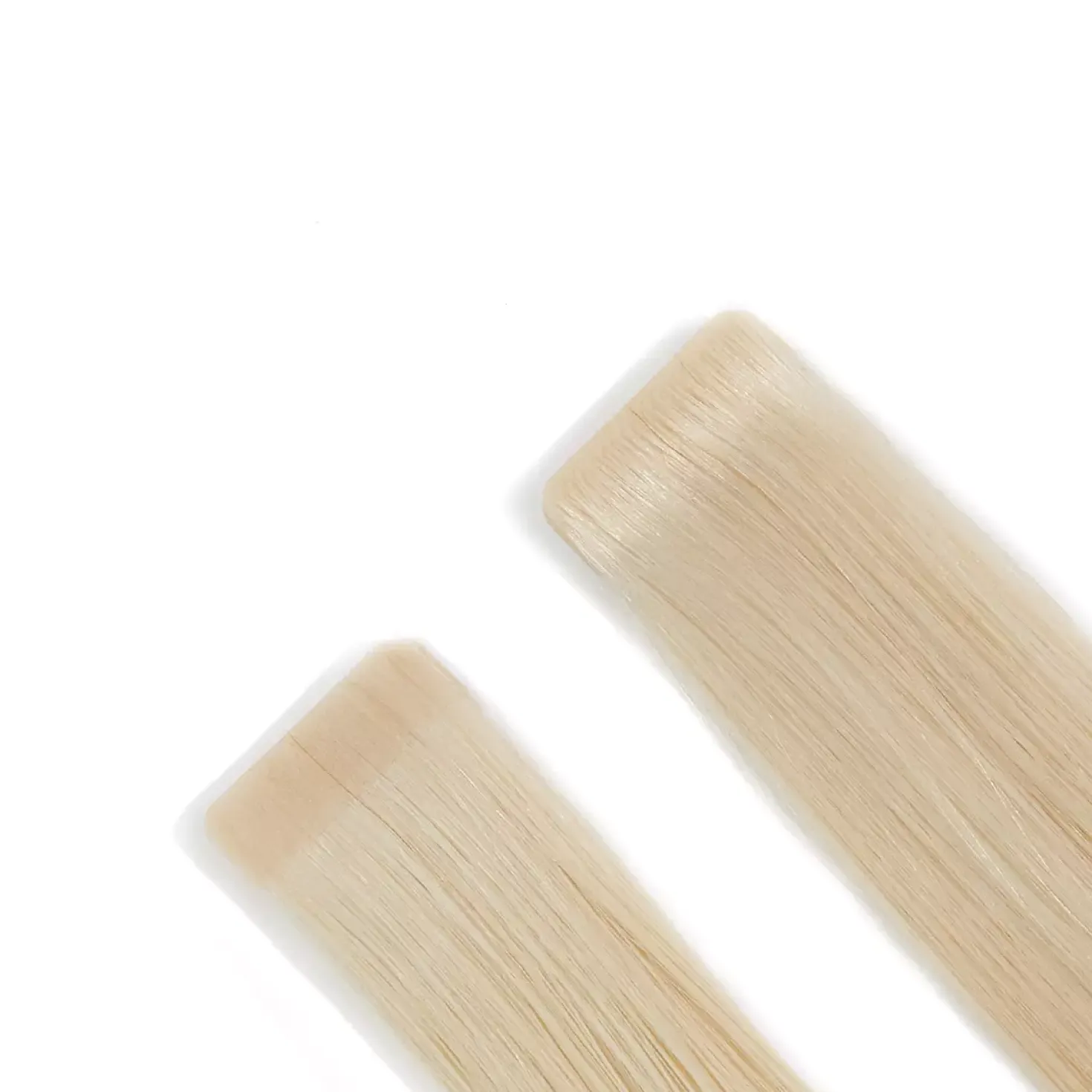 Rapunzel of Sweden Premium Tape Extensions Straight / Mixed Tapes 3 cm / 8 pieces 50 cm 10.10 Platinum Blonde