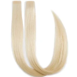 Rapunzel of Sweden Premium Tape Extensions Straight / Mixed Tapes 3 cm / 8 pieces 50 cm 10.10 Platinum Blonde