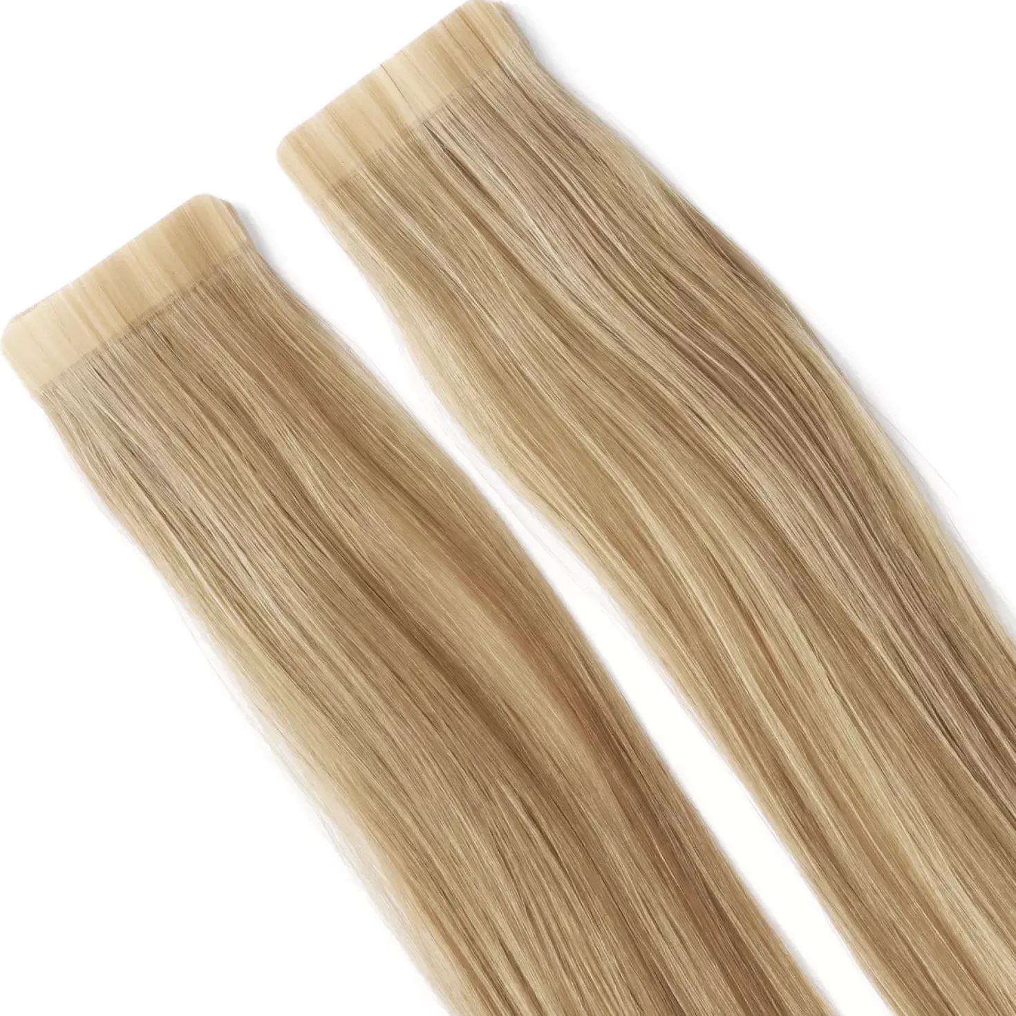 Rapunzel of Sweden Premium Tape Extensions Straight / Classic Tape 4 cm / 8 pieces 50 cm 1.0 Black