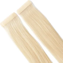 Rapunzel of Sweden Premium Tape Extensions Straight / Classic Tape 4 cm / 8 pieces 50 cm Cool Platinum Blonde Balayage B7.3/10.11