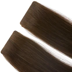 Rapunzel of Sweden Premium Tape Extensions Straight / Seamless Tape 4 cm / 8 pieces50 cm 2.3 Chocolate Brown