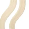 Rapunzel of Sweden Single Invisible Clip-ins Straight / 2 pieces 40 cm M7.3/10.8 Cendre Ash Blonde Mix
