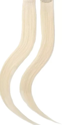 Rapunzel of Sweden Single Invisible Clip-ins Straight / 2 pieces 40 cm Dark Ashy Blonde Balayage B2.6/10.8