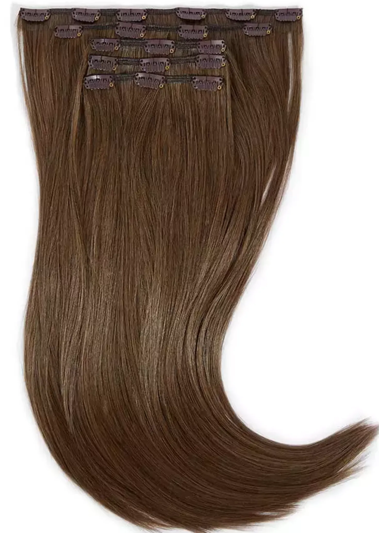 Rapunzel of Sweden Vegan Clip-ins Straight / Medium Volume / 5 pieces 50 cm 10.10 Platinum Blonde