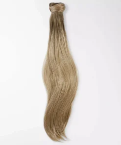 Rapunzel of Sweden Vegan Ponytail Straight / Clip-in / Medium Volume 40 cm 2.3 Chocolate Brown