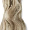 Rapunzel of Sweden Vegan Ponytail Beach Wave / Clip-in / Medium Volume 40 cm M7.3/10.8 Cendre Ash Blonde Mix