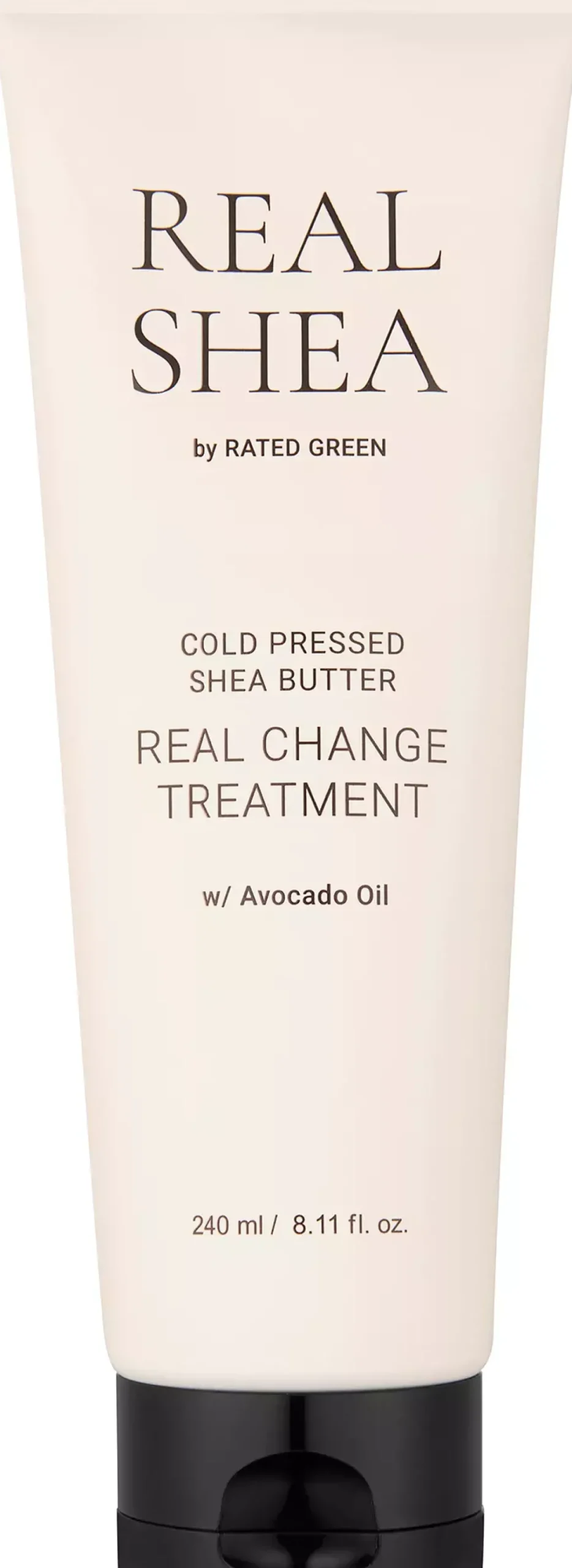 Rated GreenReal Shea Cold Pressed Shea Butter Real Change Treatment 240 ml