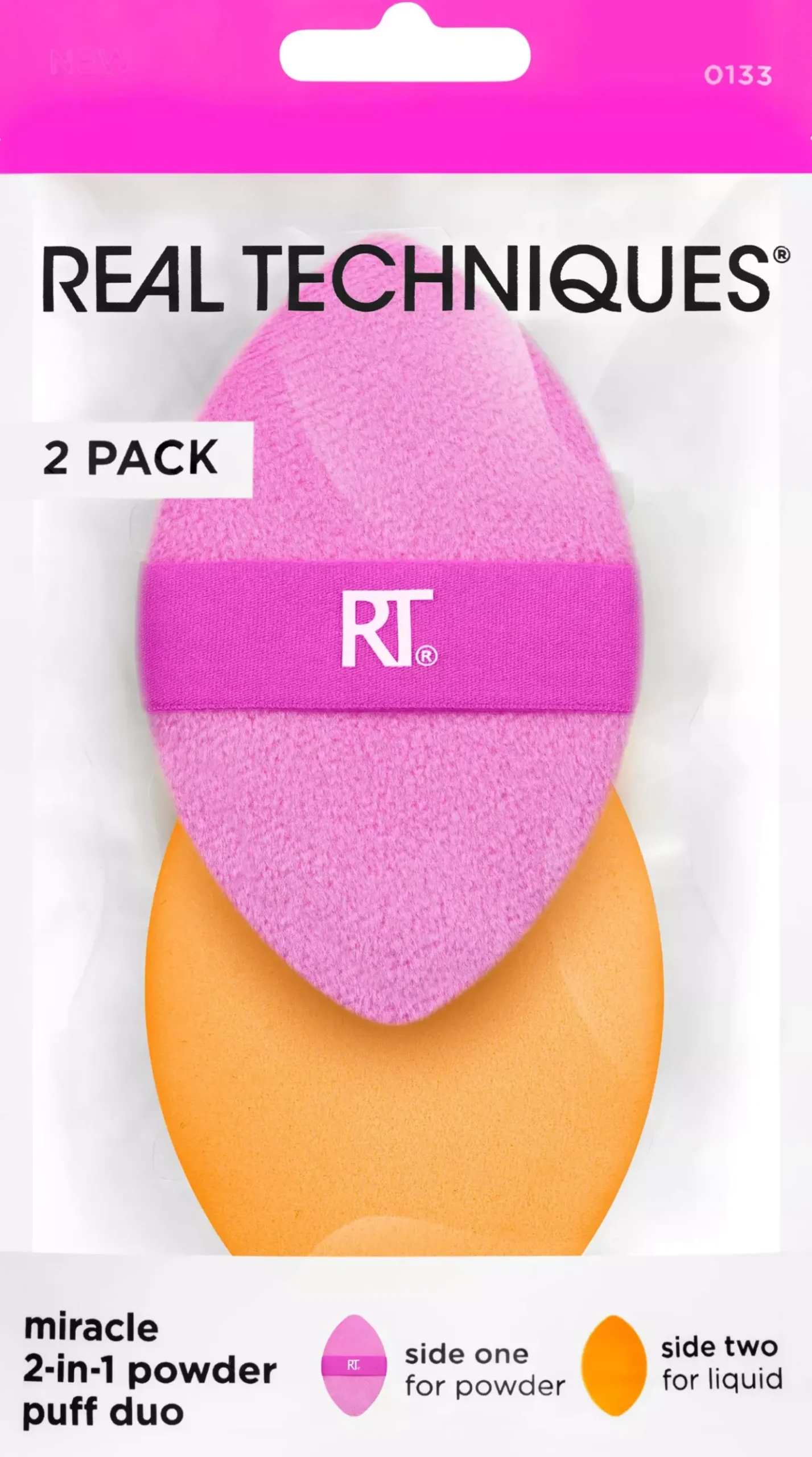 Real Techniques Miracle 2-in1 Powder Puff Duo