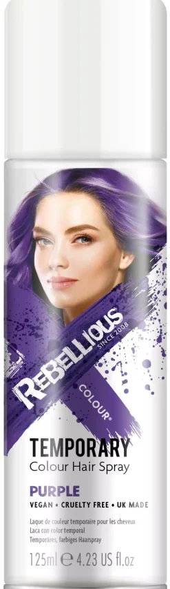 Rebellious Colour Hair Spray Blue