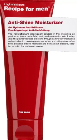 Recipe for men Anti-Shine Moisturizer 75 ml
